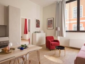 شقة مريحة ومدمجة للإيجار